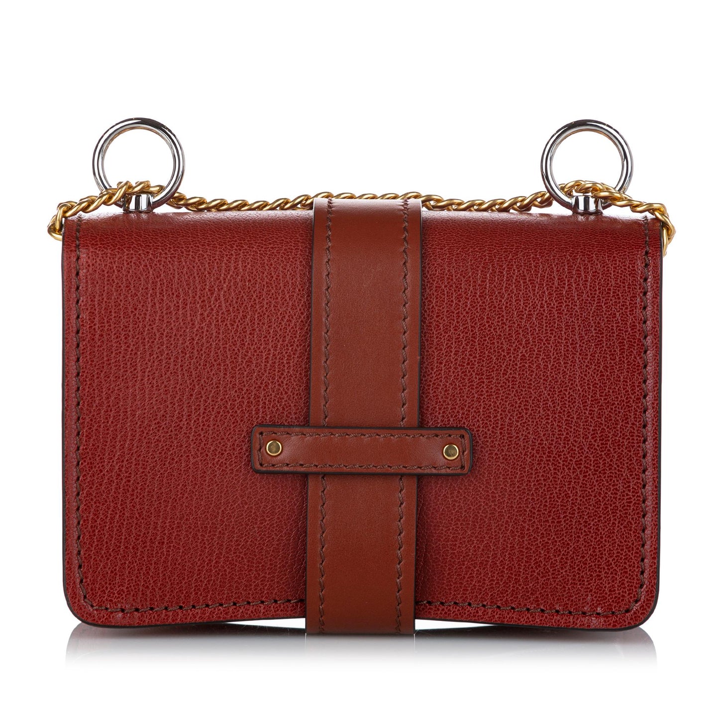 Chloe Aby Leather Crossbody Bag (SHG-26660)