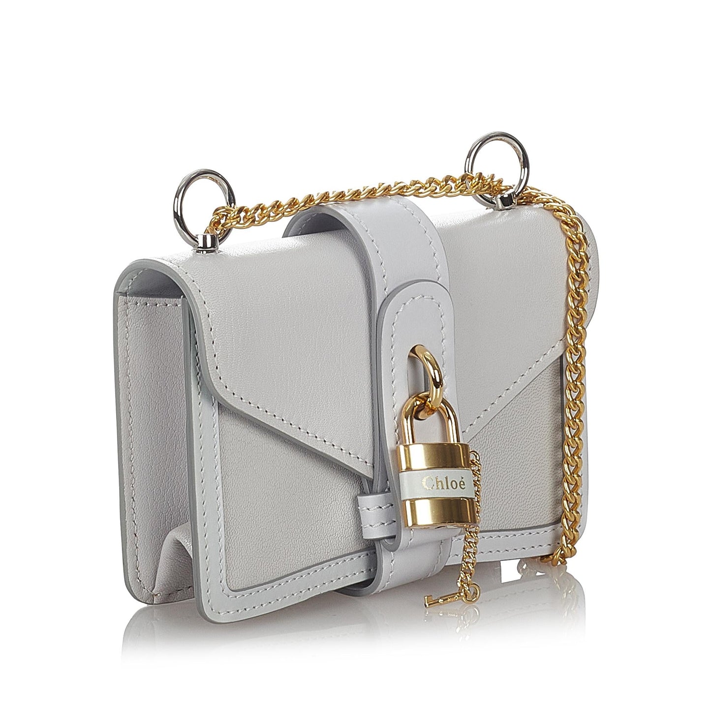 Chloe Aby Leather Crossbody Bag (SHG-26961)