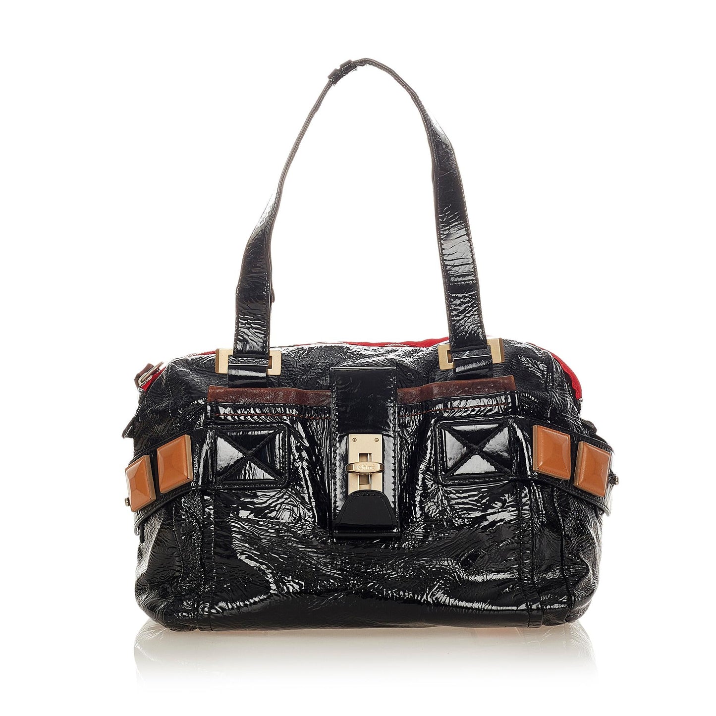 Chloe Audra Leather Shoulder Bag (SHG-26147)