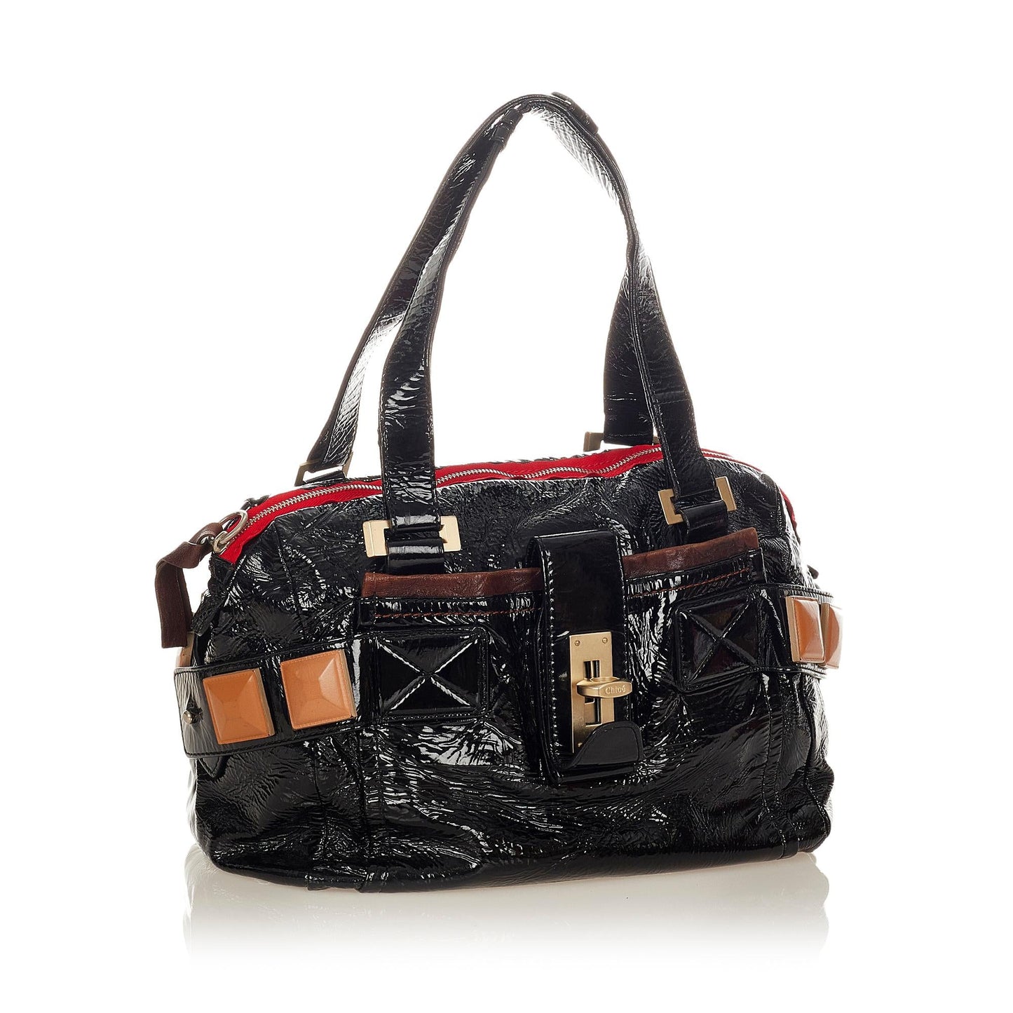 Chloe Audra Leather Shoulder Bag (SHG-26147)