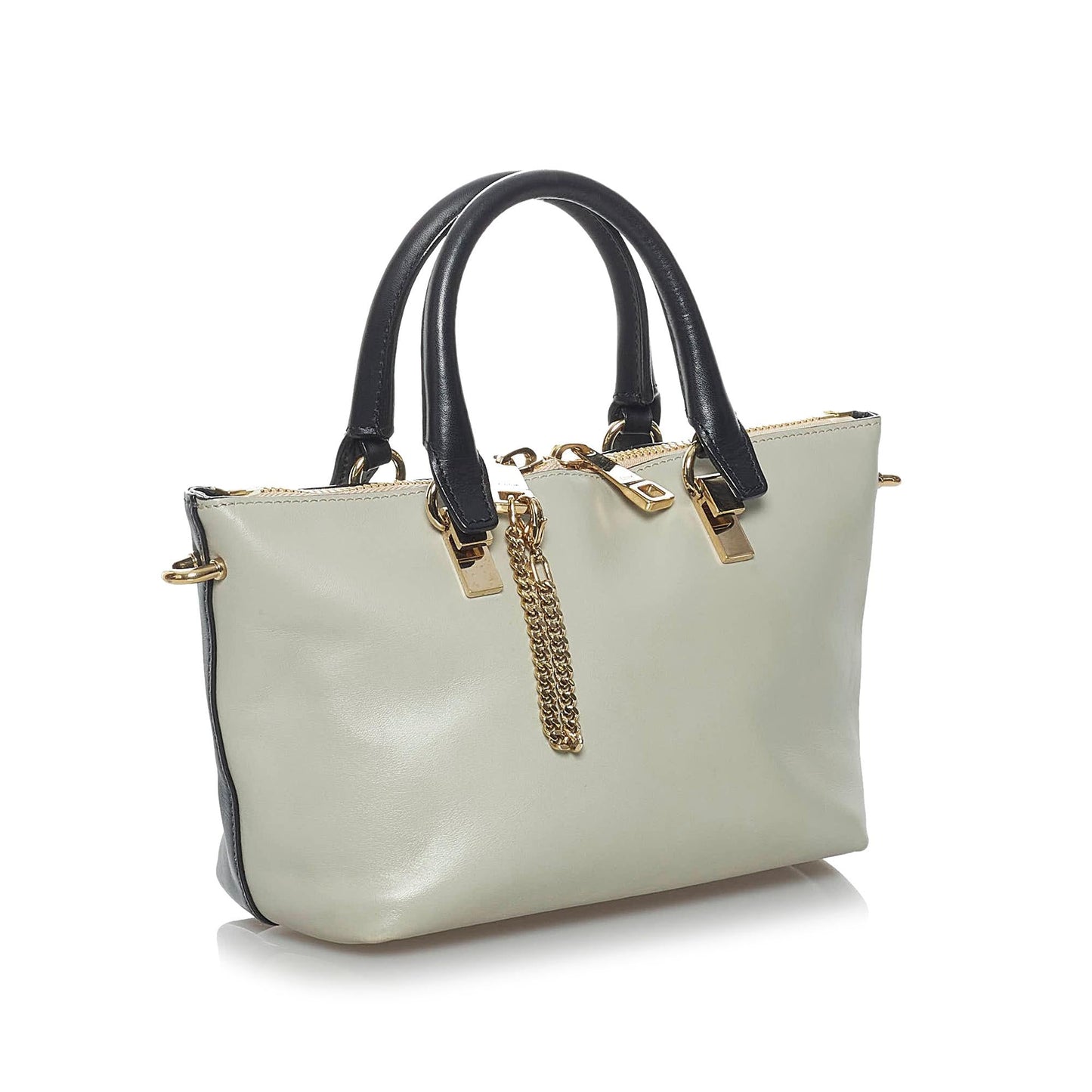 Chloe Bailey Leather Satchel (SHG-34193)