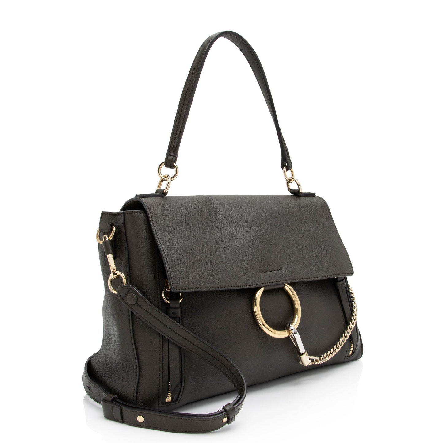 Chloe Calfskin Faye Day Medium Shoulder Bag (SHF-sr4xyz)