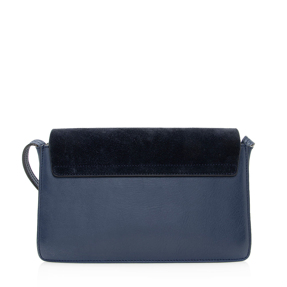 Chloe Calfskin Suede Faye Small Shoulder Bag - FINAL SALE (SHF-20135)