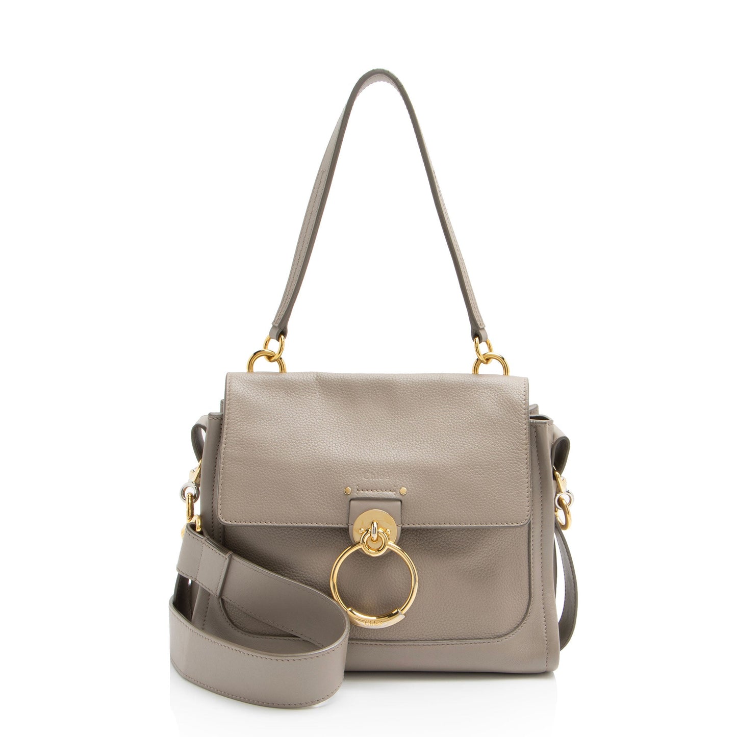 Chloe Calfskin Tess Day Small Shoulder Bag (SHF-iVEaCC)