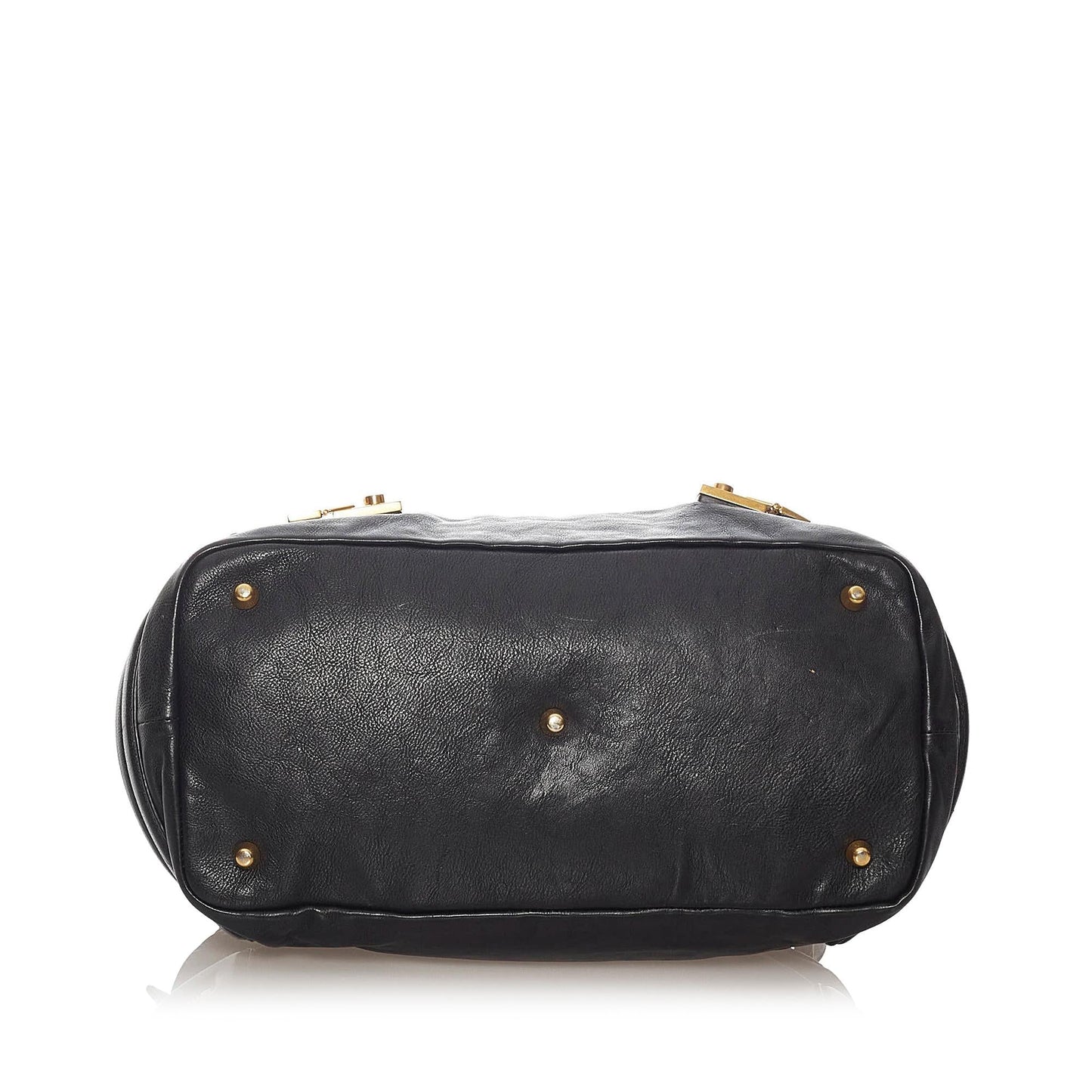 Chloe Cary Leather Satchel (SHG-27766)