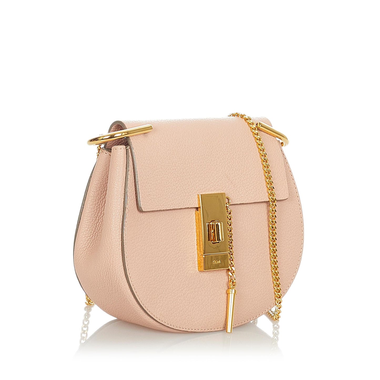 Chloe Drew Leather Crossbody Bag (SHG-23826)