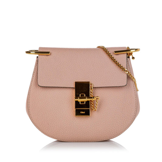 Chloe Drew Leather Crossbody Bag (SHG-28228)