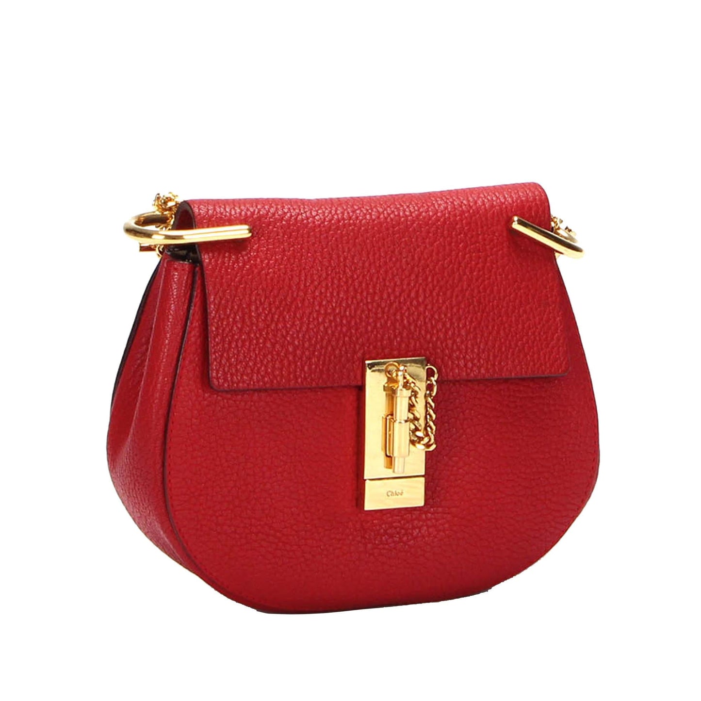 Chloe Drew Leather Crossbody Bag (SHG-28922)