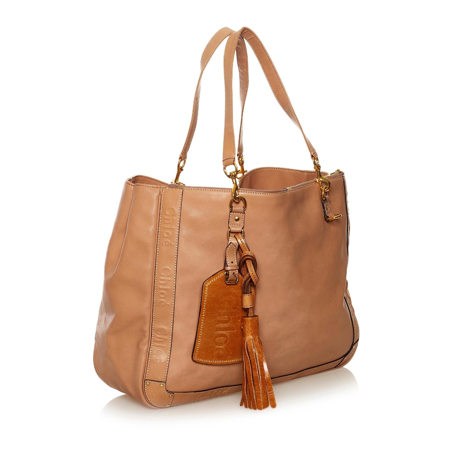 Chloe Eden Leather Tote Bag (SHG-34363)