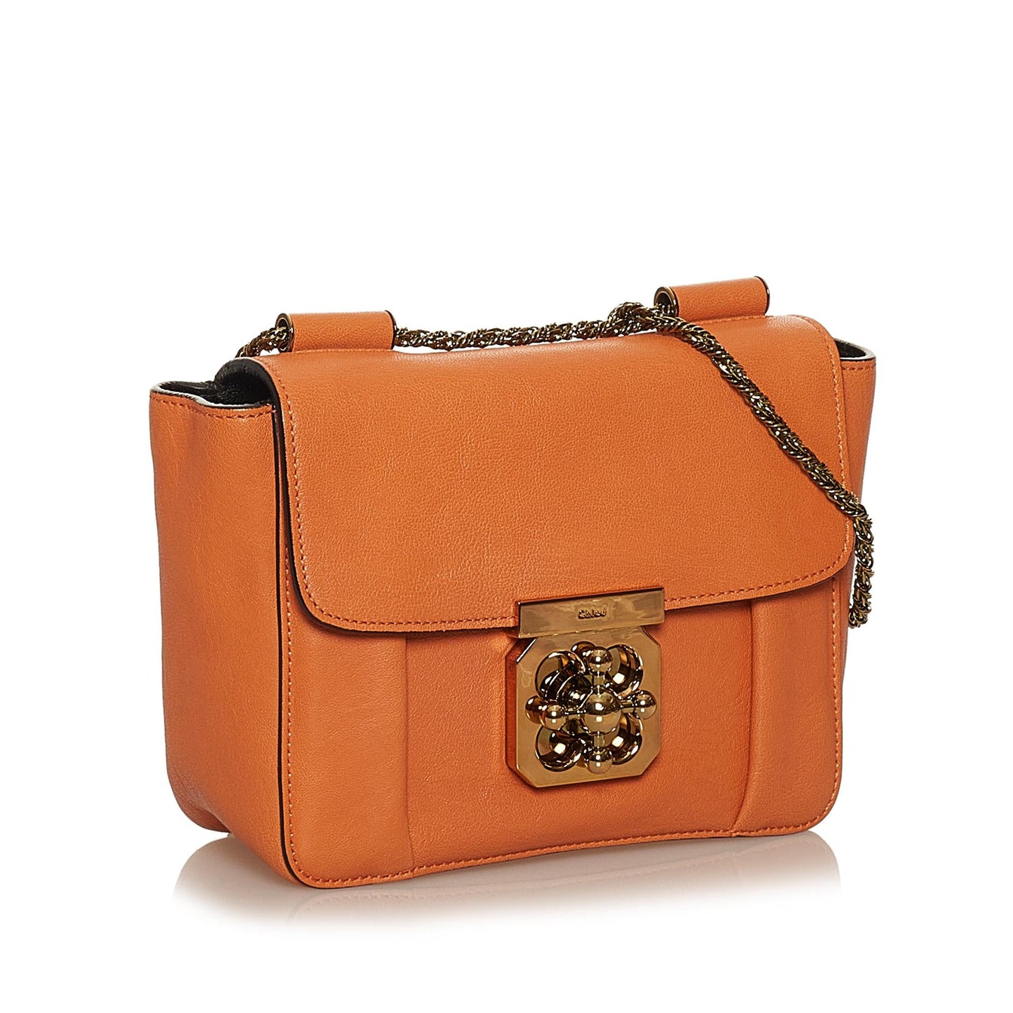 Chloe Elsie Leather Crossbody Bag (SHG-29350)