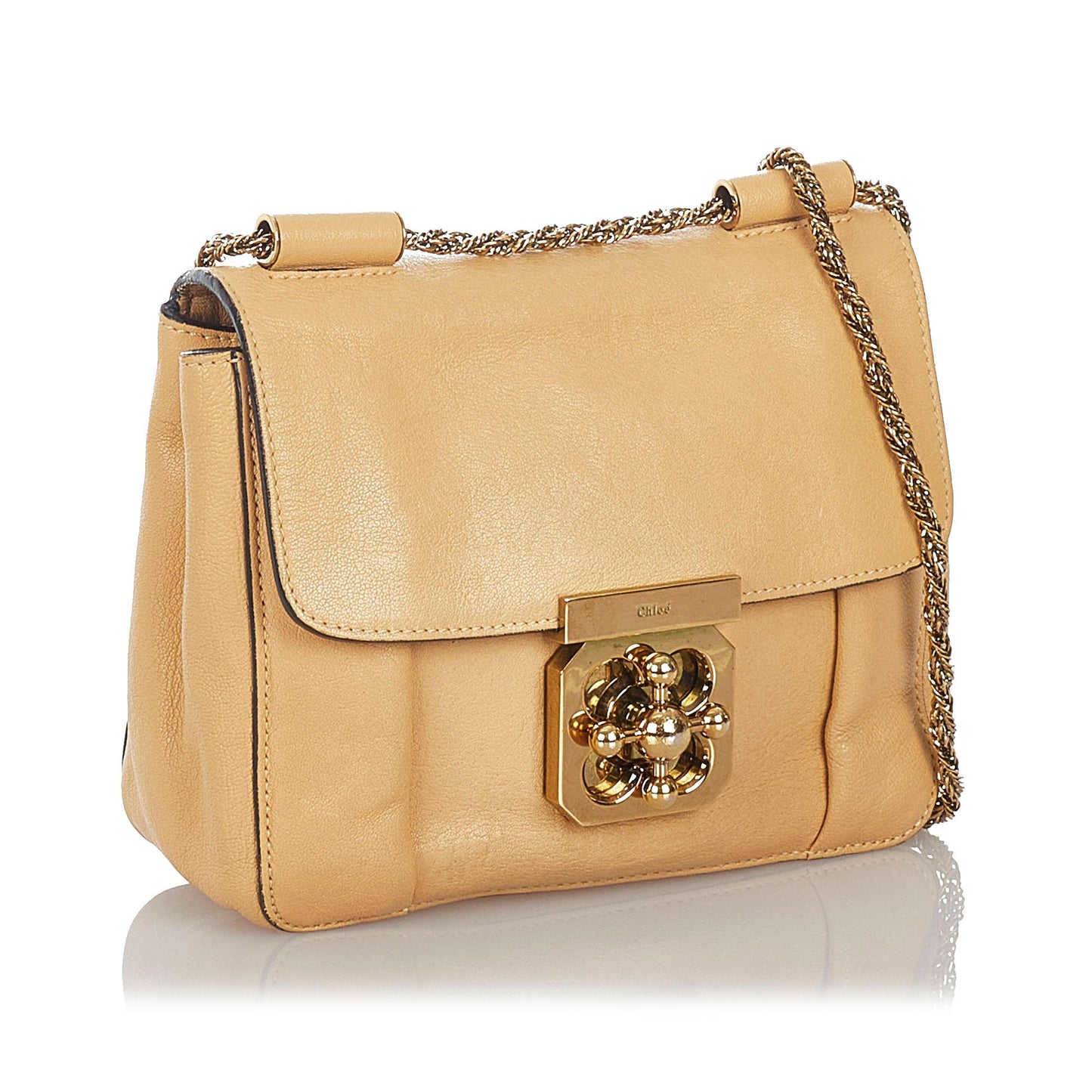 Chloe Elsie Leather Crossbody Bag (SHG-33993)