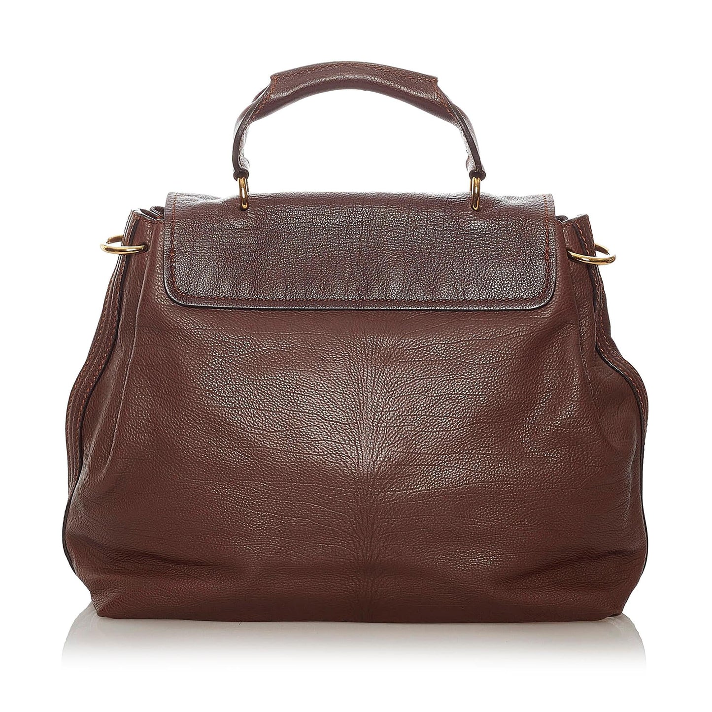 Chloe Elsie Leather Satchel (SHG-35069)