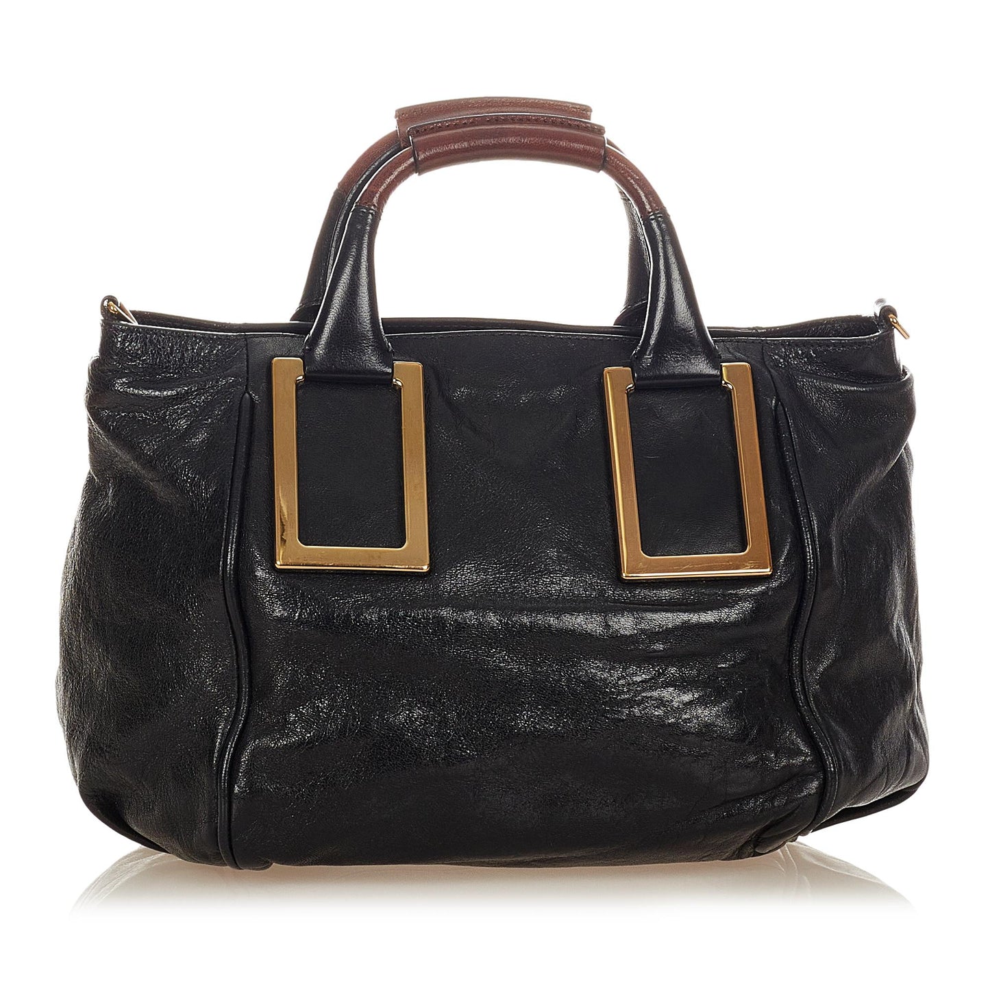 Chloe Ethel Leather Satchel (SHG-26684)