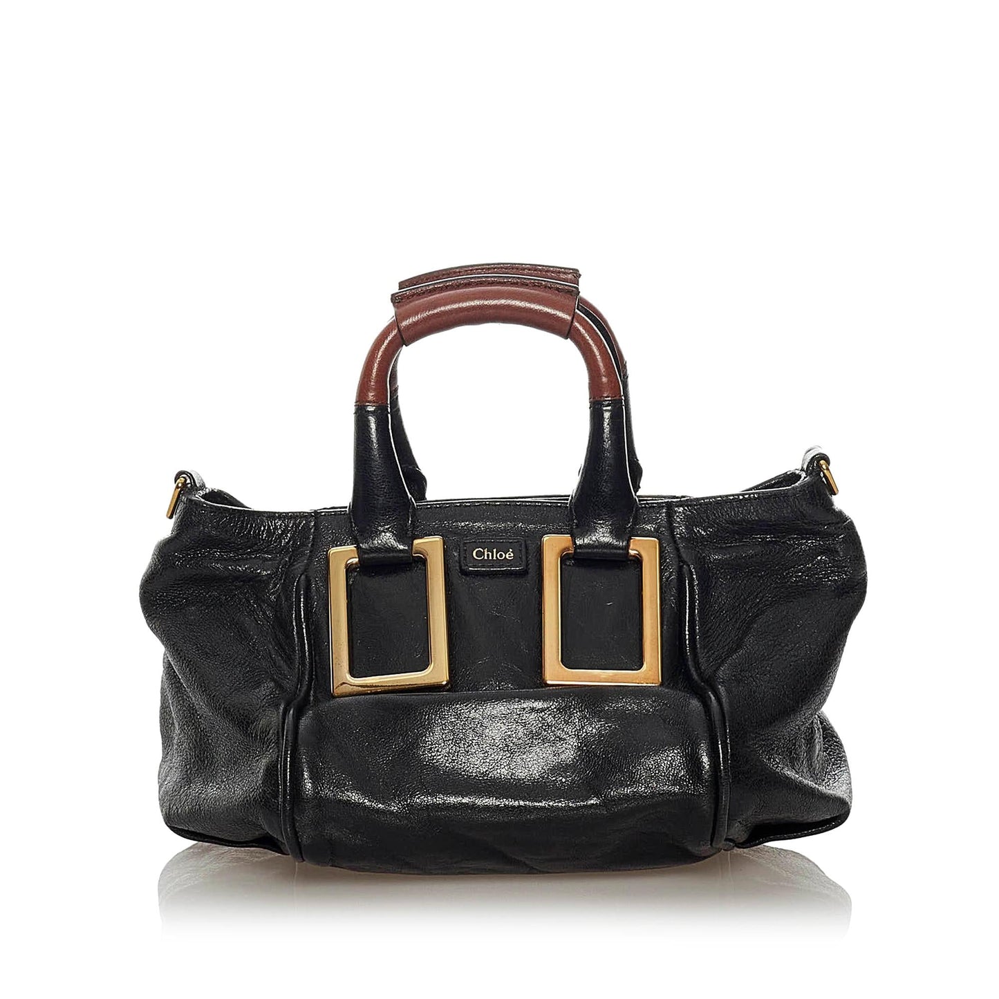 Chloe Ethel Leather Satchel (SHG-28761)