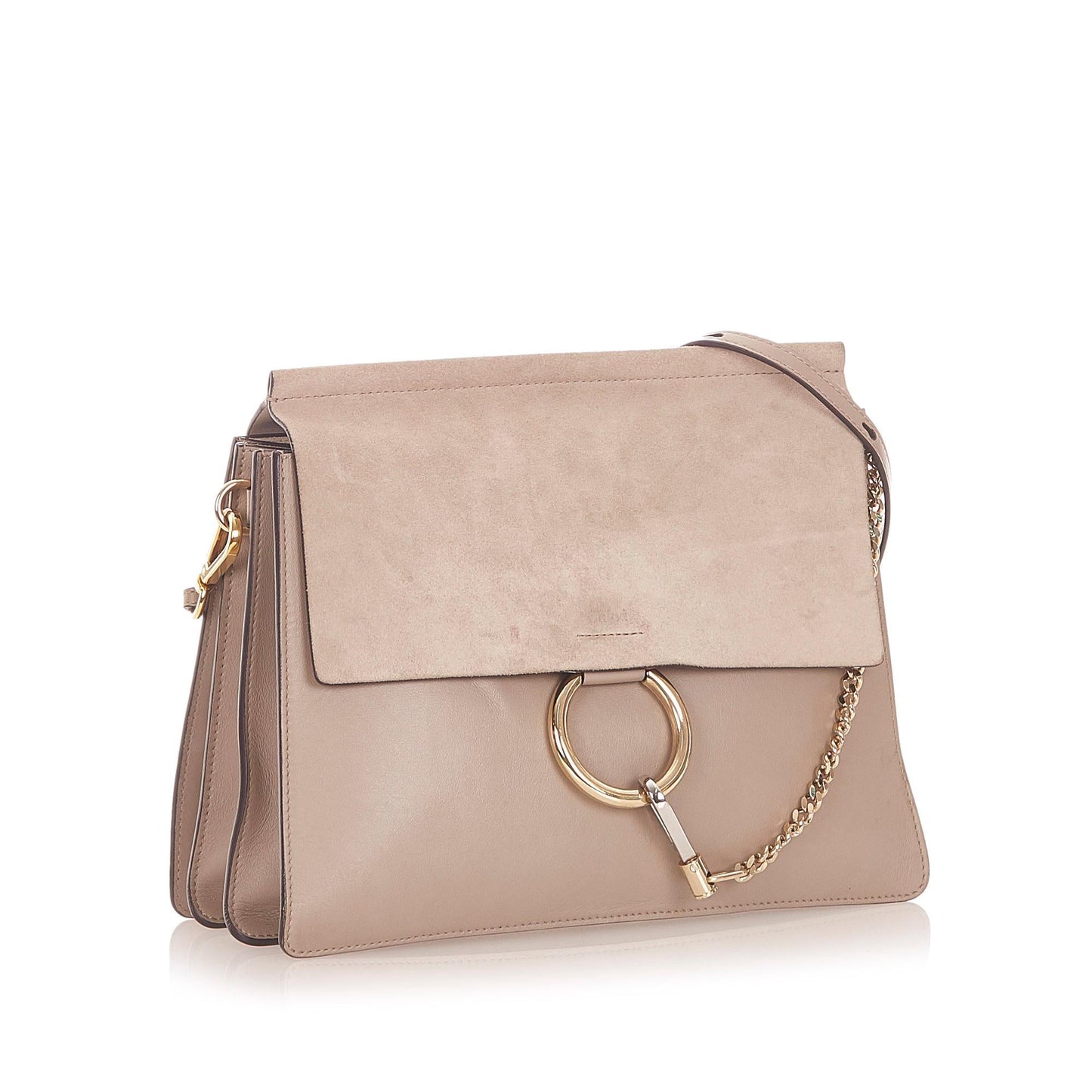 Chloe Faye Leather Crossbody Bag (SHG-20641)