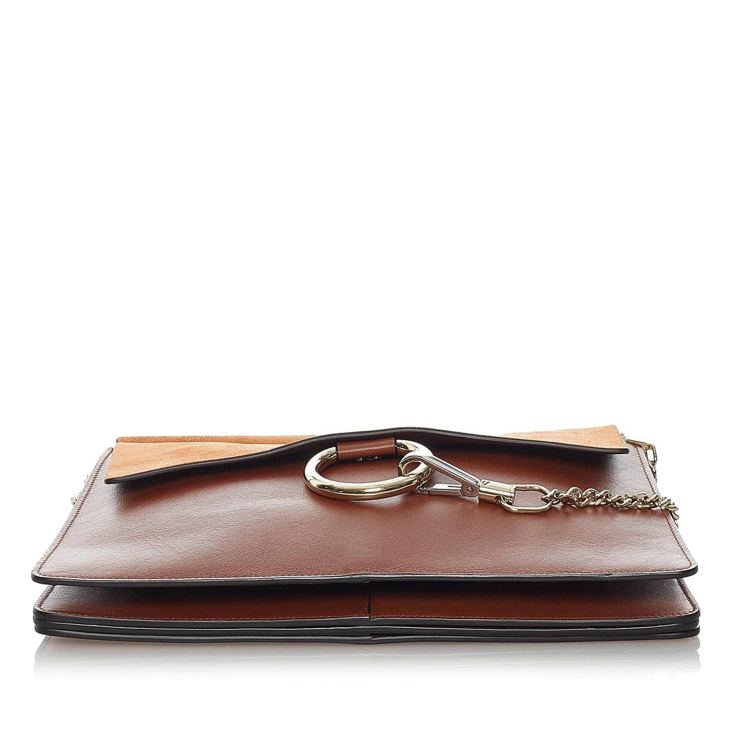 Chloe Faye Leather Shoulder Bag (SHG-30465)