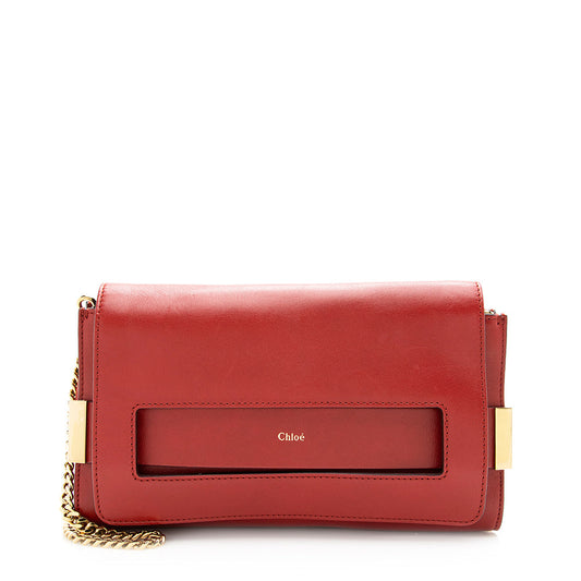 Chloe Goatskin Elle Medium Clutch (SHF-19949)