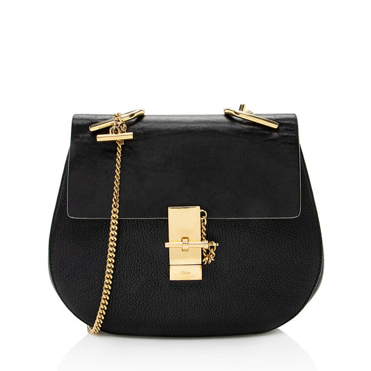 Chloe Lambskin Drew Small Shoulder Bag (SHF-20218)