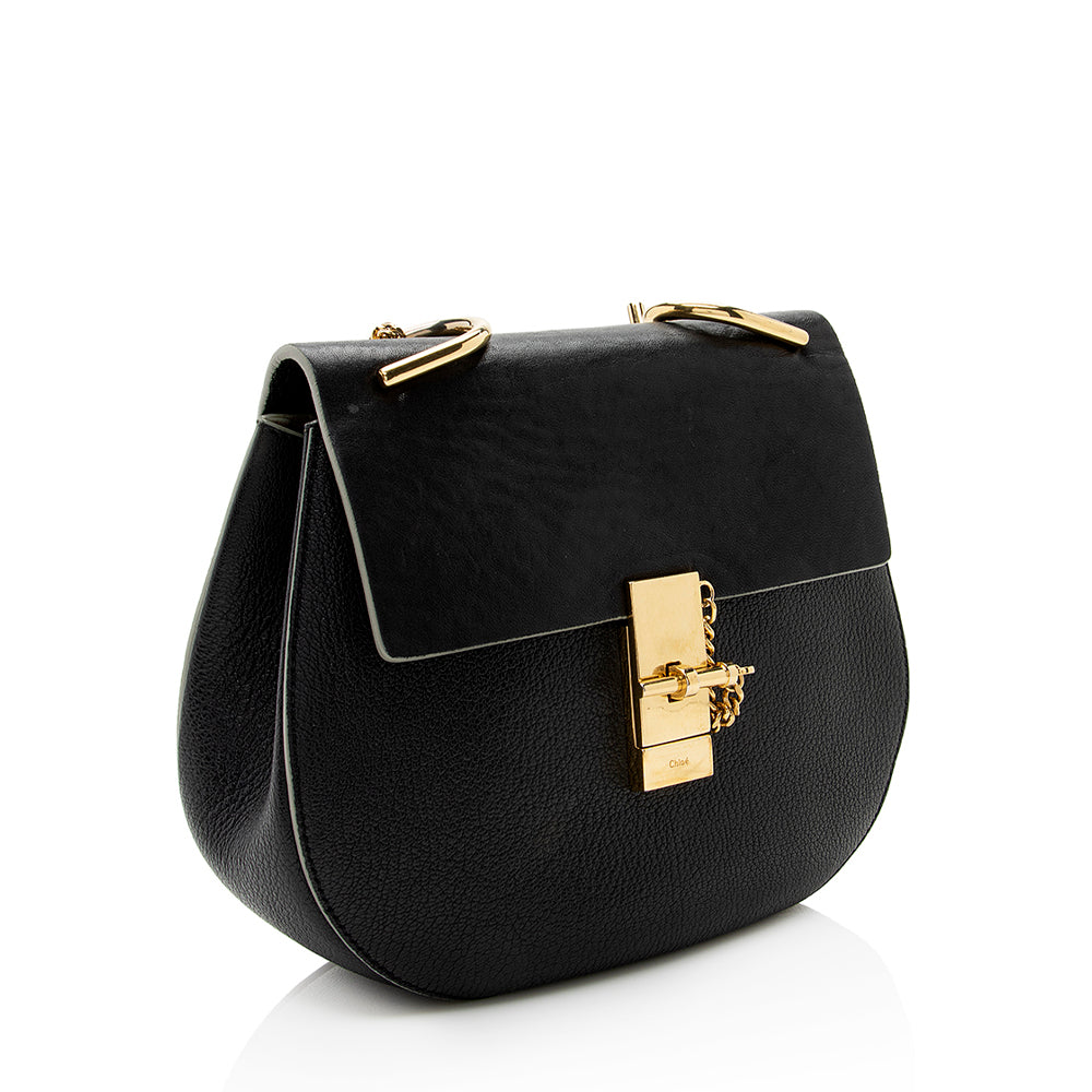 Chloe Lambskin Drew Small Shoulder Bag (SHF-20218)