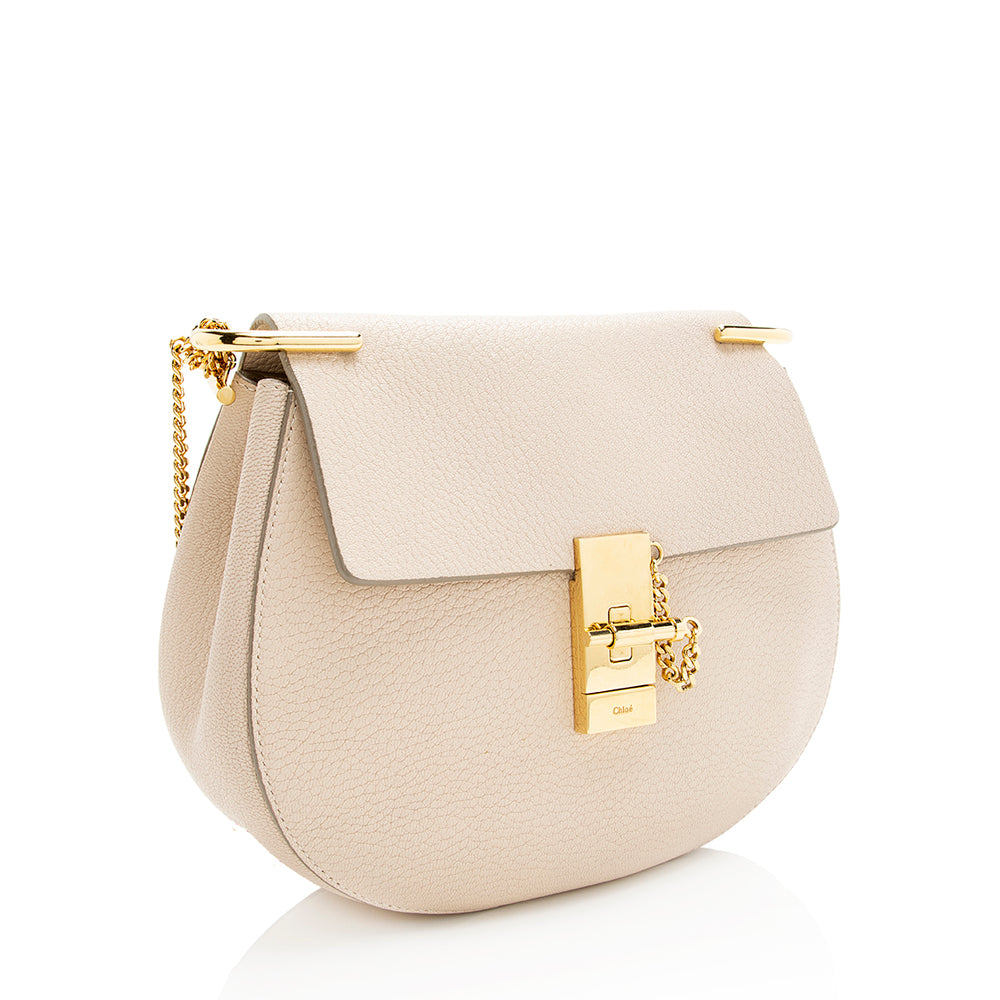 Chloe Lambskin Drew Small Shoulder Bag (SHF-20459)