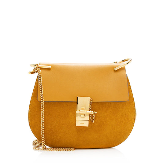Chloe Lambskin Drew Small Shoulder Bag (SHF-20889)