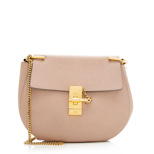 Chloe Lambskin Drew Small Shoulder Bag (SHF-21453)