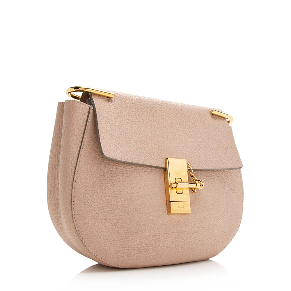 Chloe Lambskin Drew Small Shoulder Bag (SHF-21453)