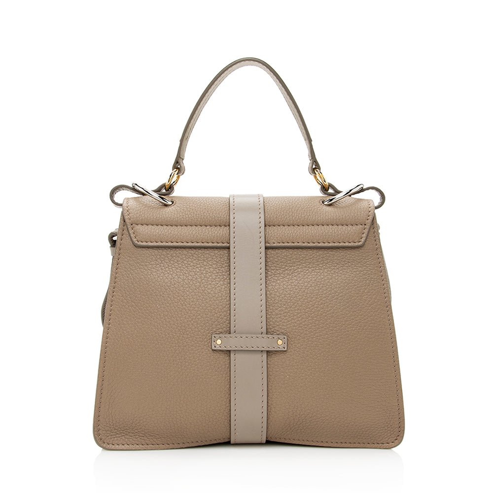 Chloe Leather Aby Day Medium Shoulder Bag (SHF-19455)