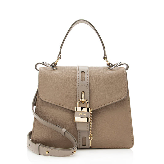 Chloe Leather Aby Day Medium Shoulder Bag (SHF-19455)