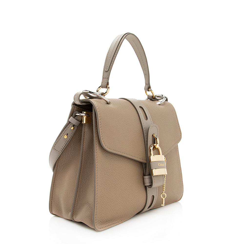 Chloe Leather Aby Day Medium Shoulder Bag (SHF-19455)
