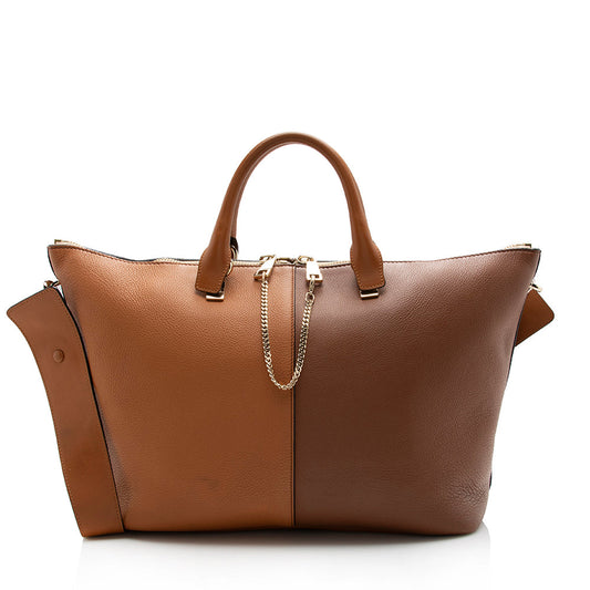 Chloe Leather Baylee Medium Shoulder Bag - FINAL SALE (SHF-15738)