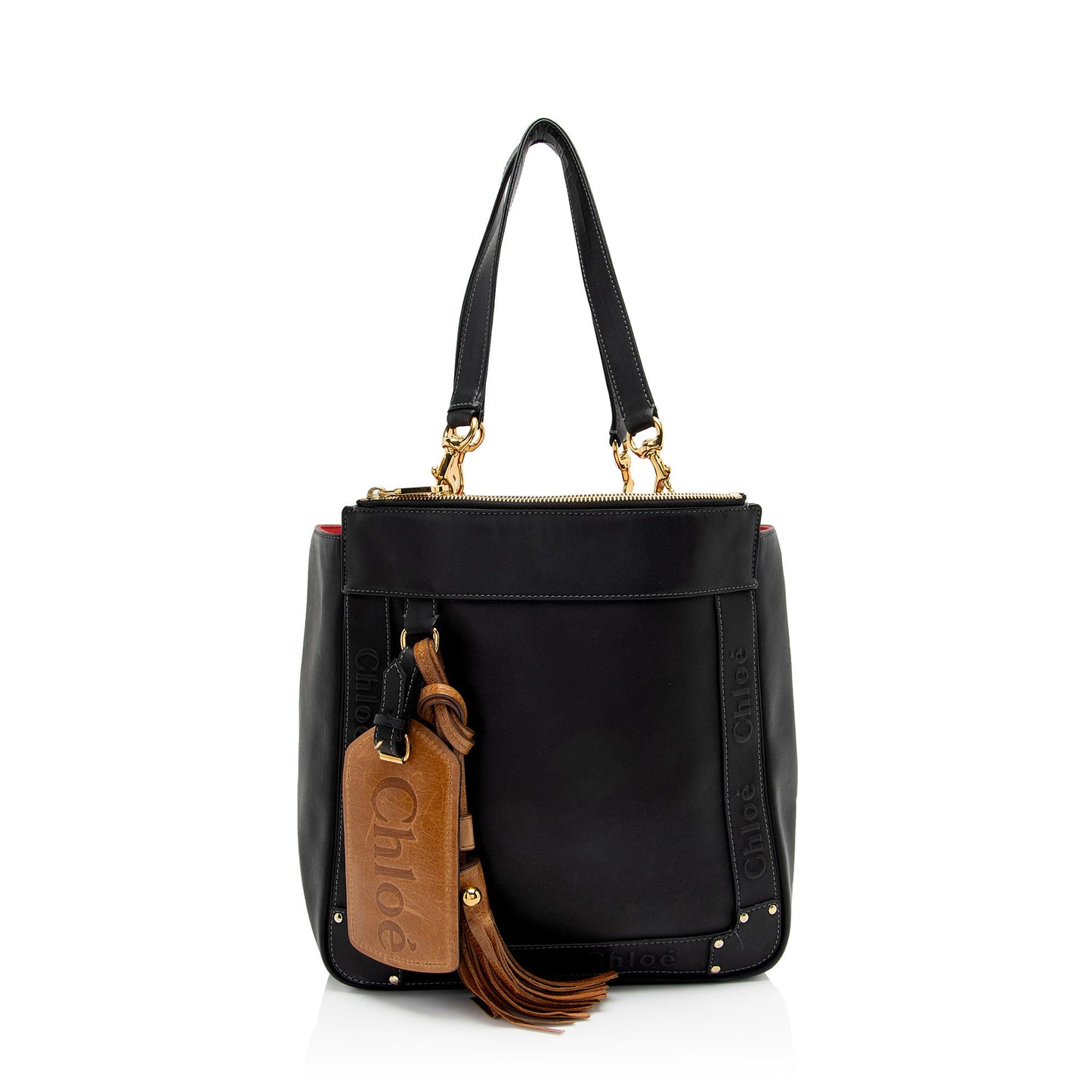 Chloe Leather Eden Tote (SHF-M9tWyL)