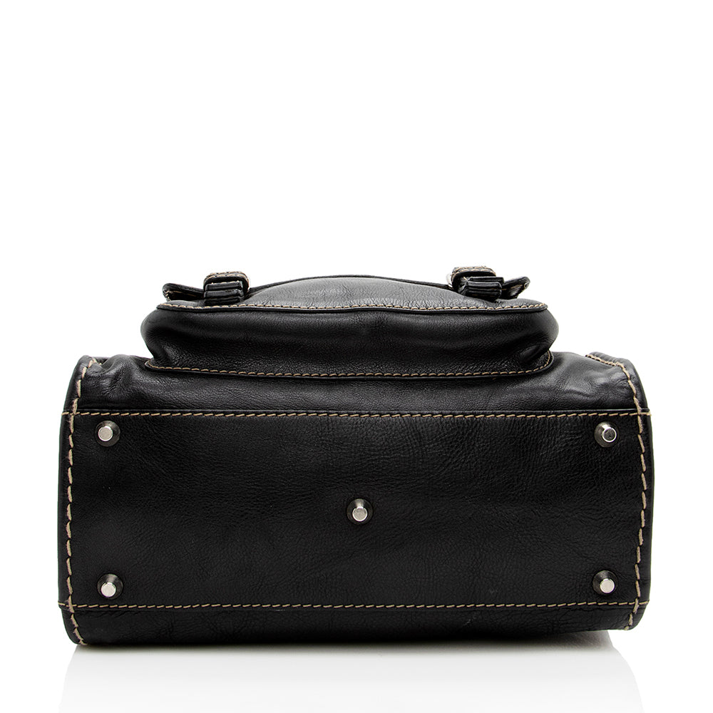 Chloe Leather Edith Large Tote - FINAL SALE (SHF-15404)
