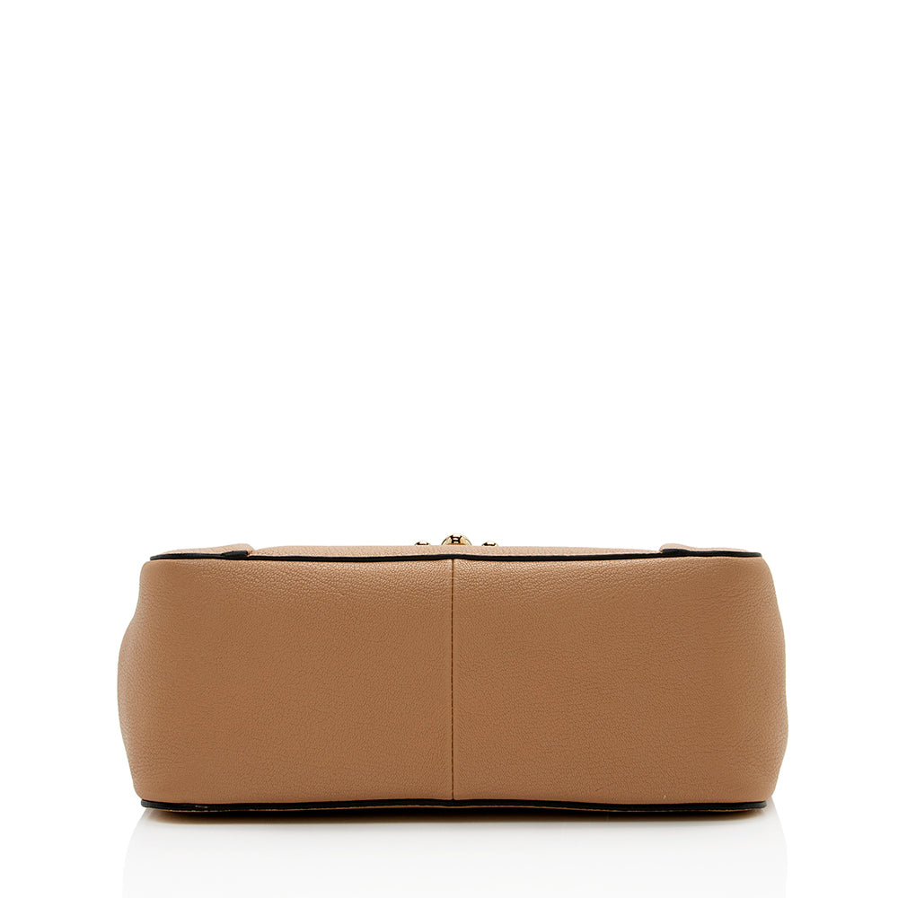 Chloe Leather Elsie Medium Shoulder Bag - FINAL SALE (SHF-14935)
