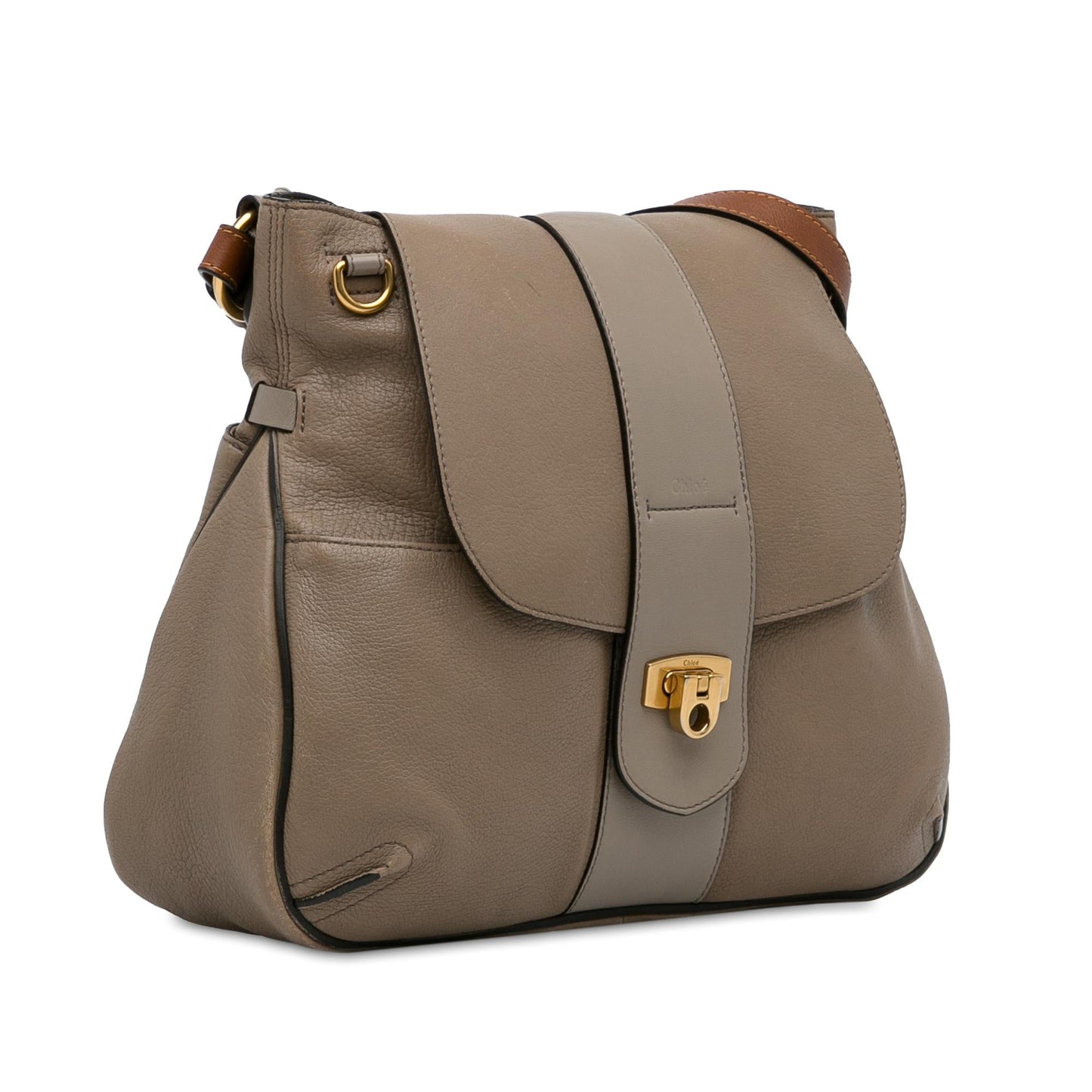 Chloe Leather Lexa Crossbody (SHG-FFTTGT)
