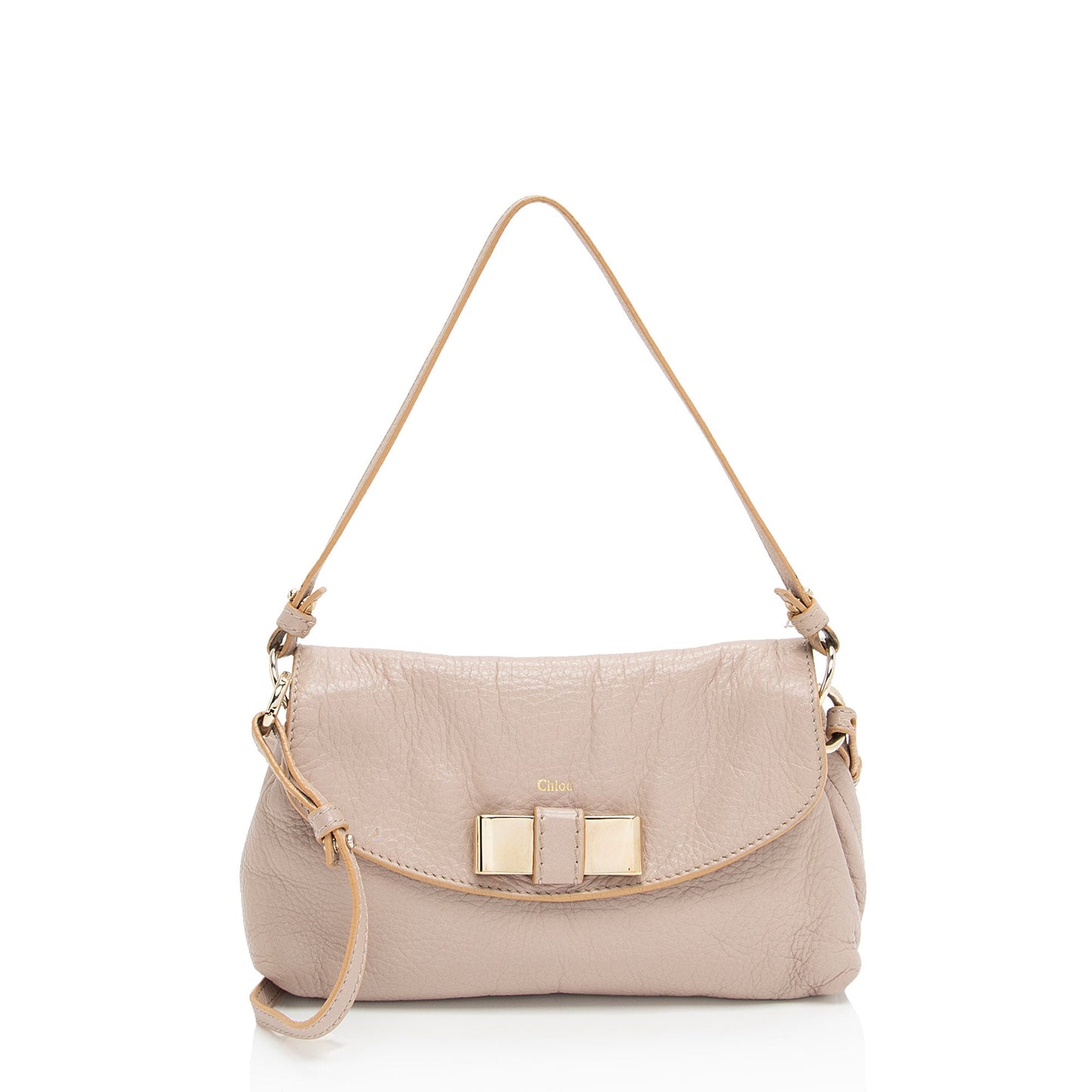 Chloe Leather Lily Shoulder Bag (SHF-hrHPdd)