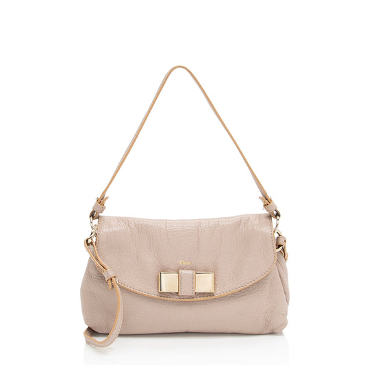 Chloe Leather Lily Shoulder Bag (SHF-hrHPdd)