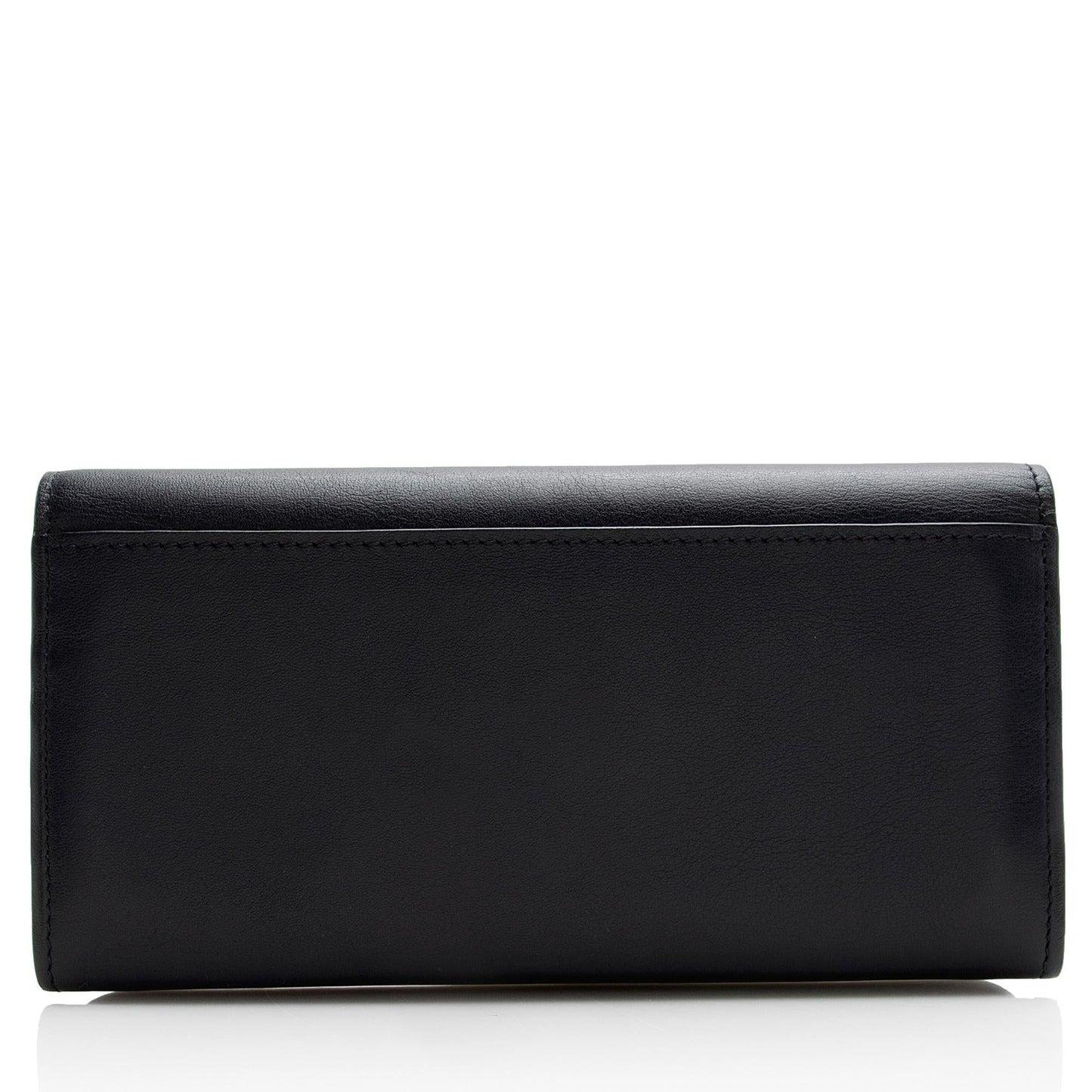 Chloe Leather Logo Vick Flap Wallet (SHF-22550)
