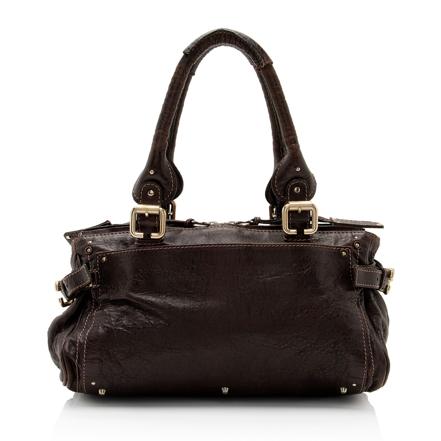 Chloe Leather Paddington Capsule Shoulder Bag (SHF-BsO5y9)