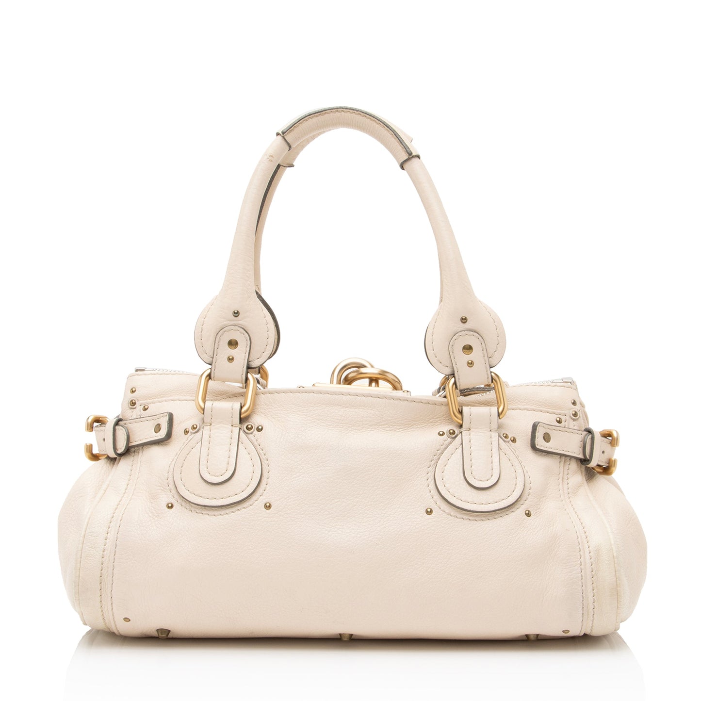Chloe Leather Paddington Medium Satchel (SHF-23646)