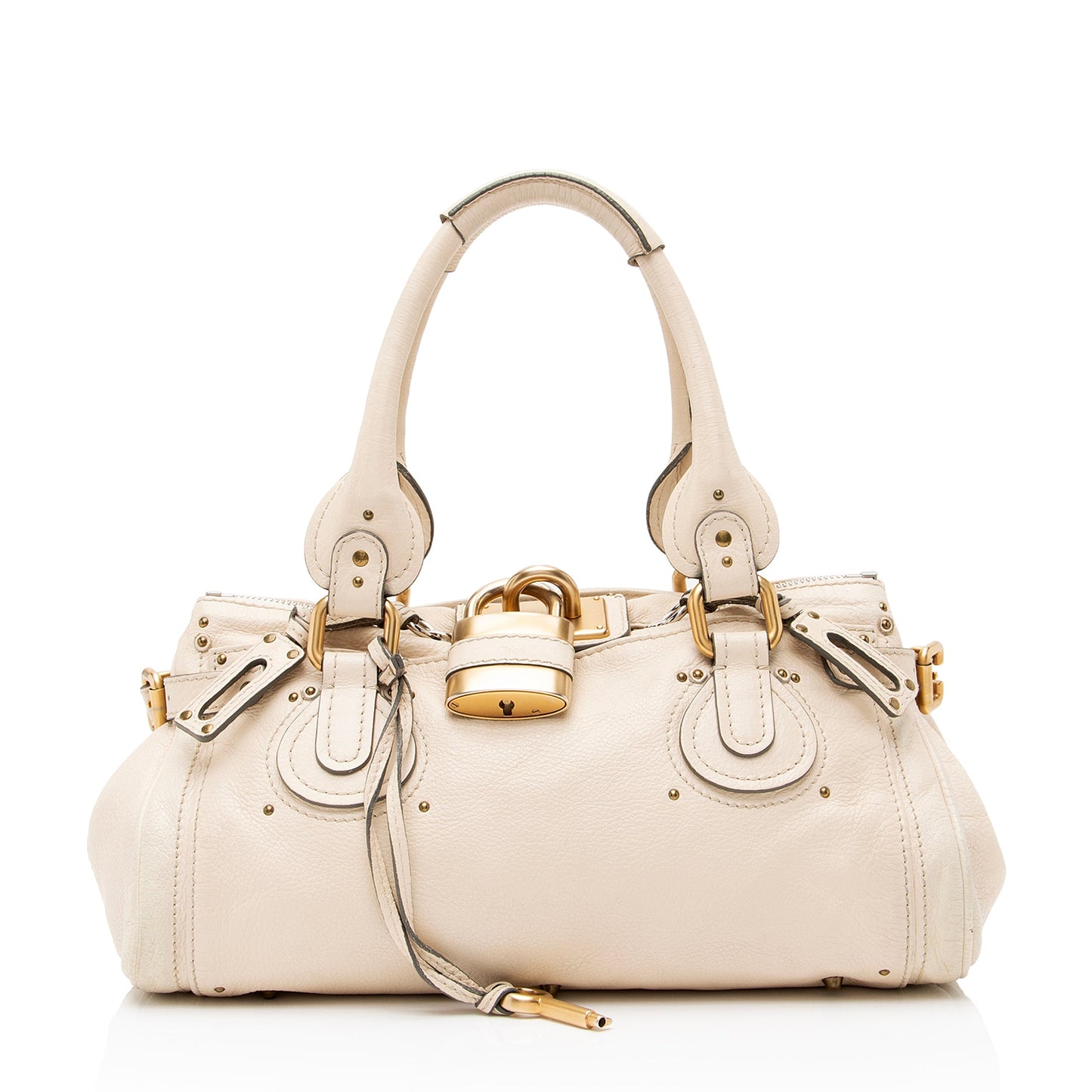 Chloe Leather Paddington Medium Satchel (SHF-23646)