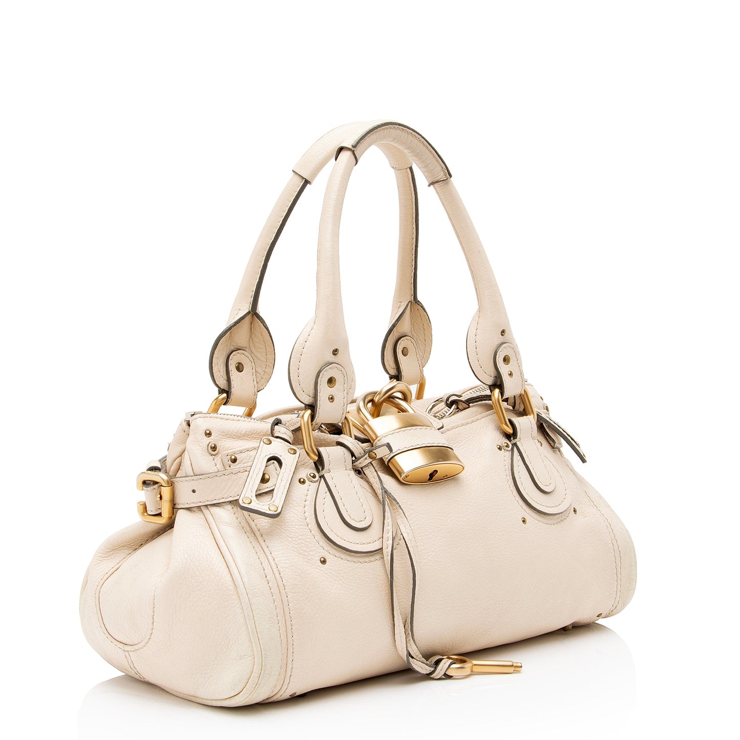 Chloe Leather Paddington Medium Satchel (SHF-23646)