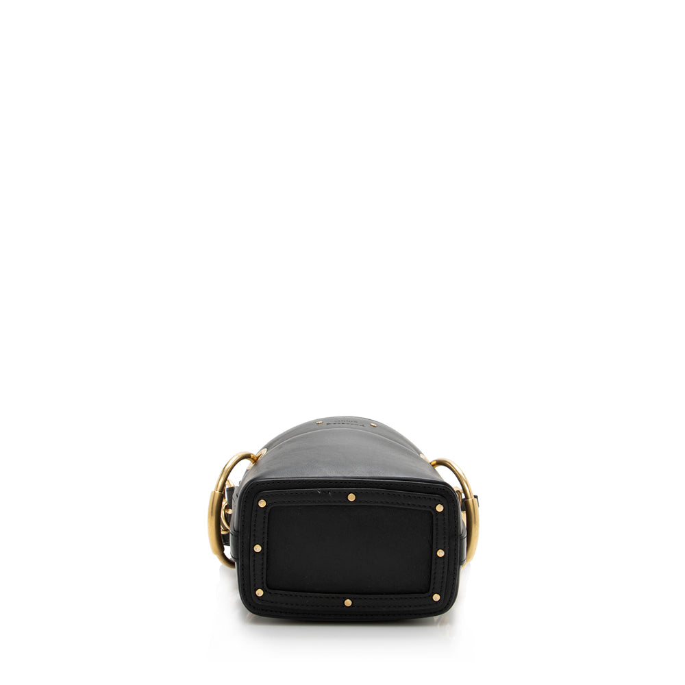 Chloe Leather Roy Mini Bucket Bag (SHF-13875)