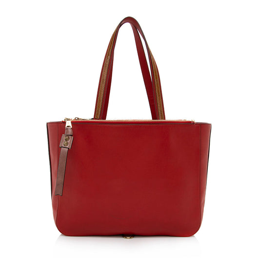 Chloe Leather Sam Medium Tote - FINAL SALE (SHF-15055)
