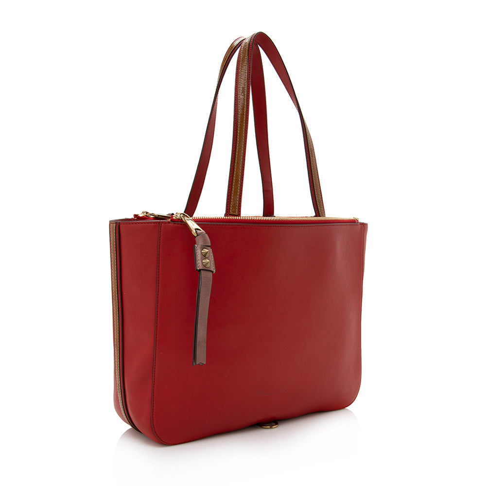 Chloe Leather Sam Medium Tote - FINAL SALE (SHF-15055)