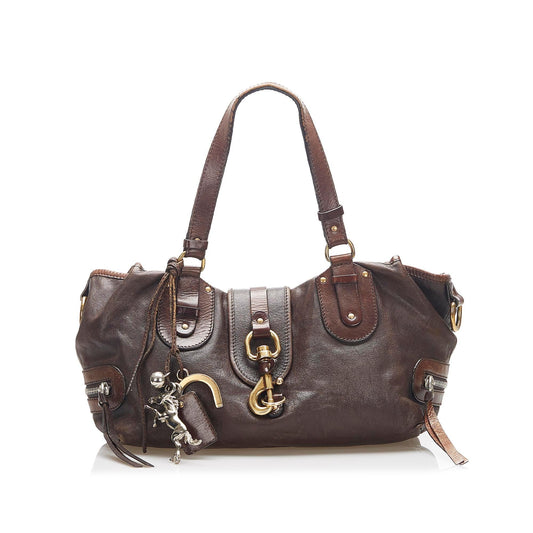Chloe Leather Shoulder Bag (SHG-16388)