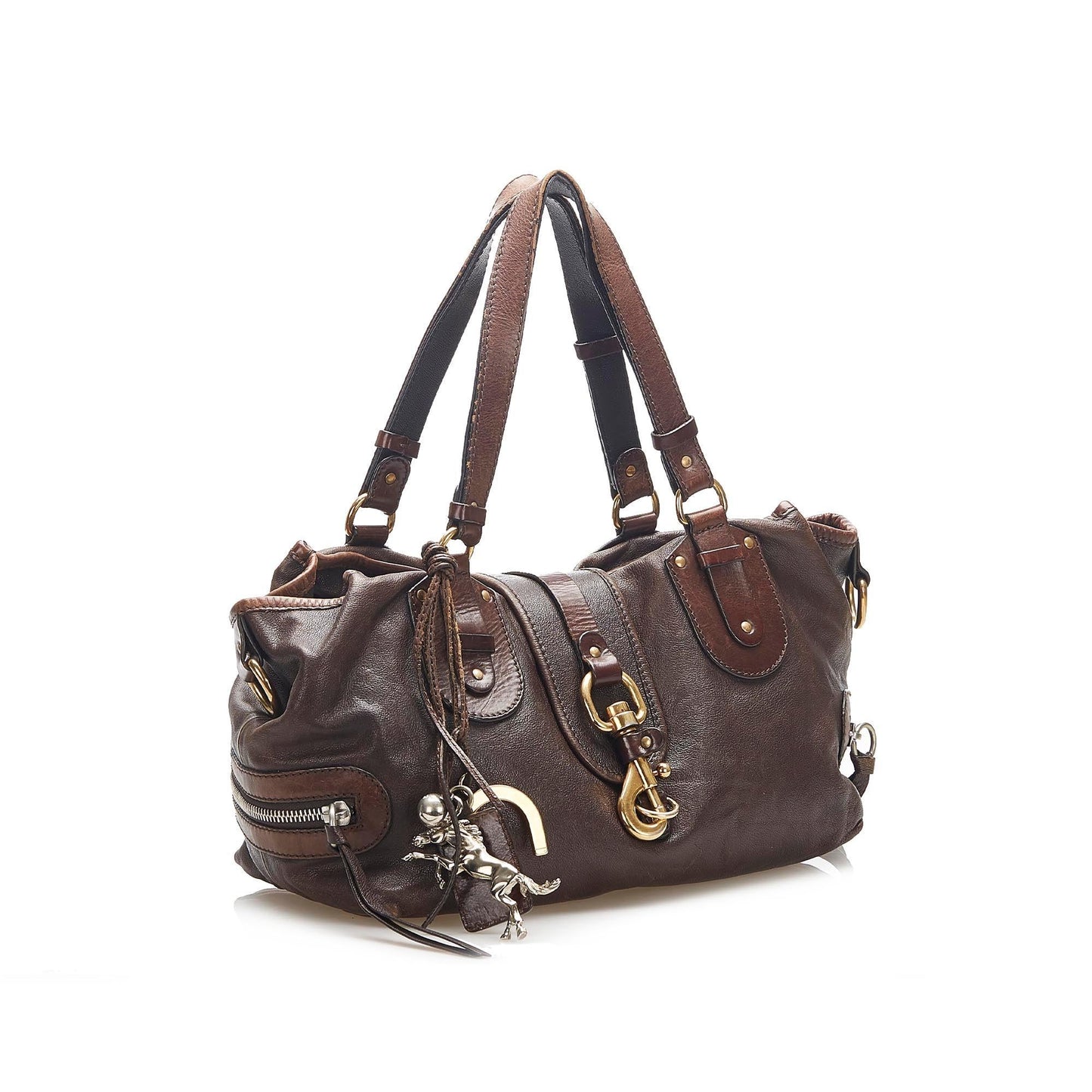 Chloe Leather Shoulder Bag (SHG-16388)