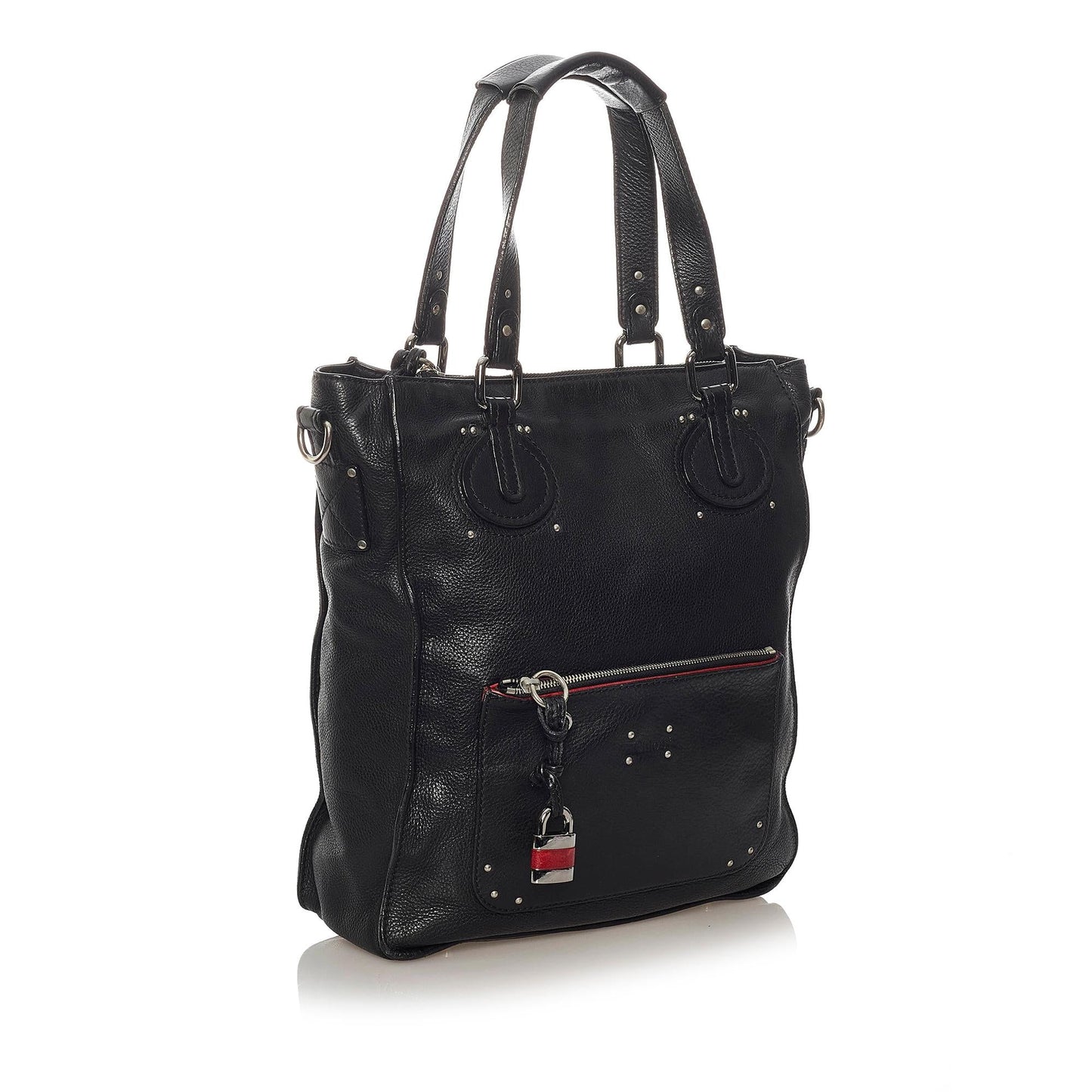 Chloe Leather Tote Bag (SHG-28183)
