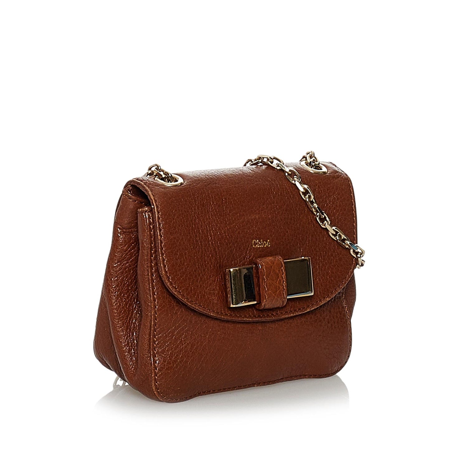 Chloe Lily Leather Crossbody Bag (SHG-31333)