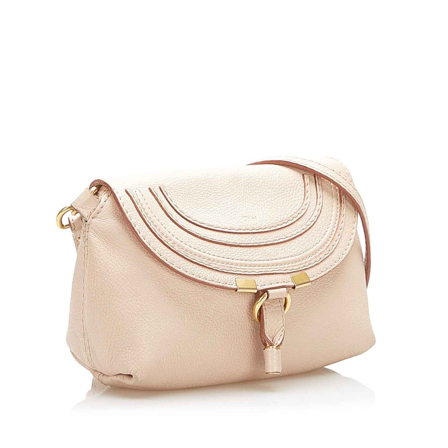 Chloe Marcie Leather Crossbody Bag (SHG-16862)